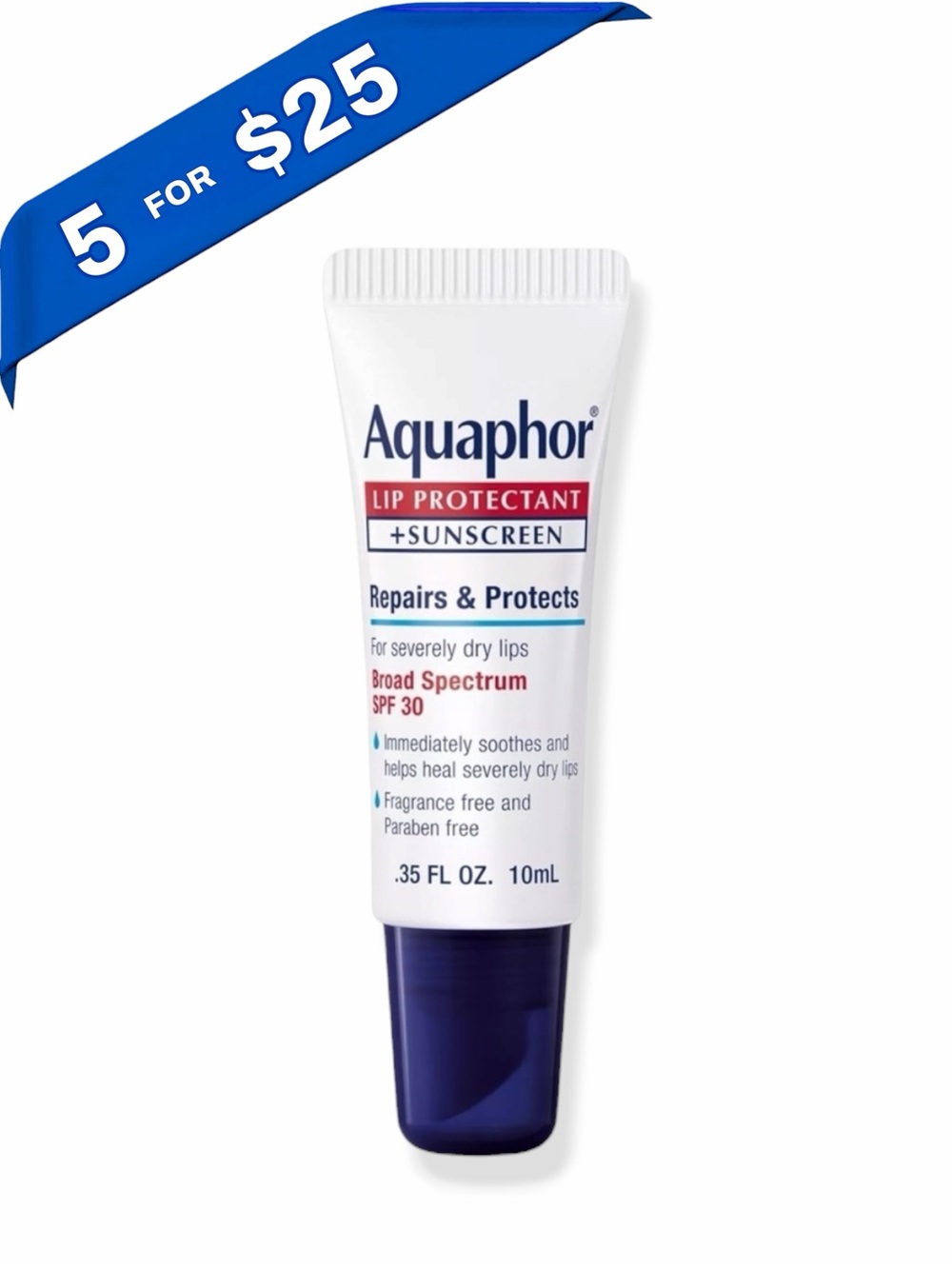 ⚡️ Aquaphor Lip Repair Lip Balm with SPF 30